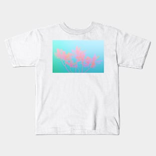 Pink palm Kids T-Shirt